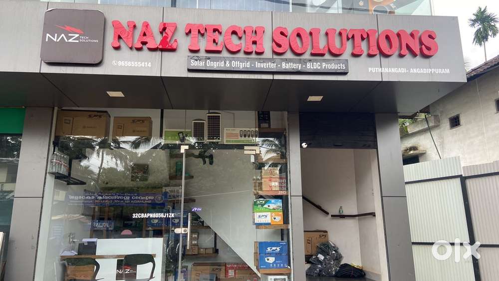Solar system projects and inverter battery selling shop