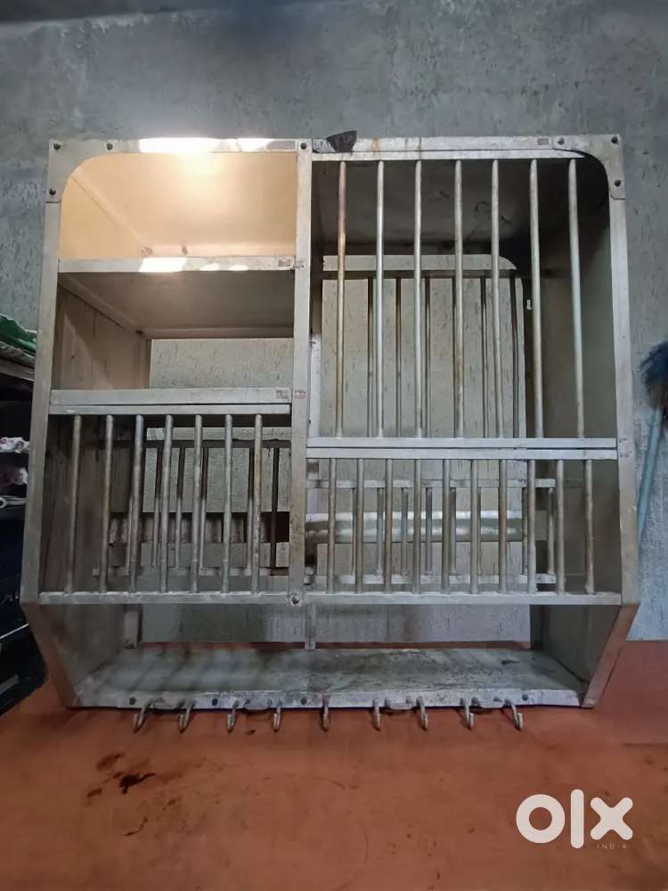 Full aluminium utensils rack