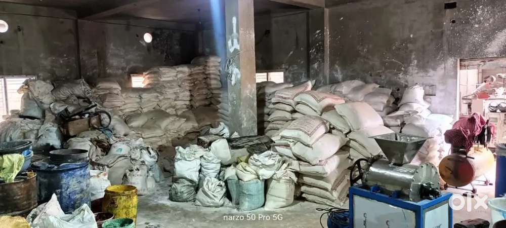 Factory of detergent and shop