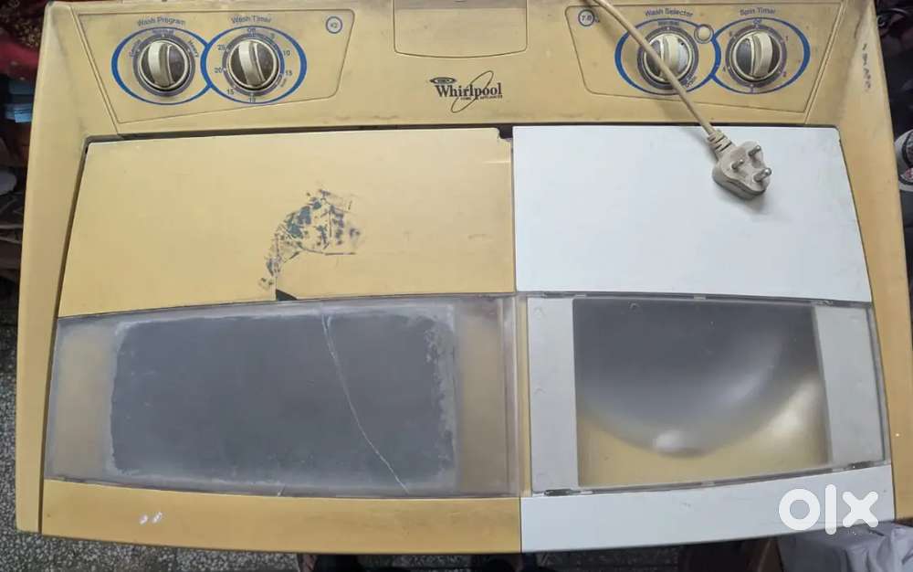 Whirlpool 7kg semi-automatic washing machine