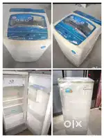 Samsung single door and Electrolux topload washing machine