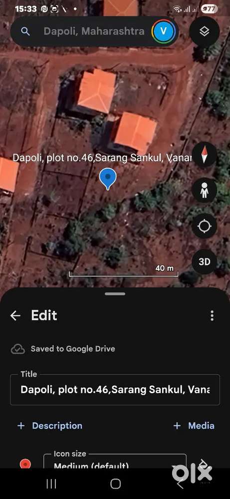 NA plot at Dapoli, Dist. Ratnagiri in Sarang Sankul gated community