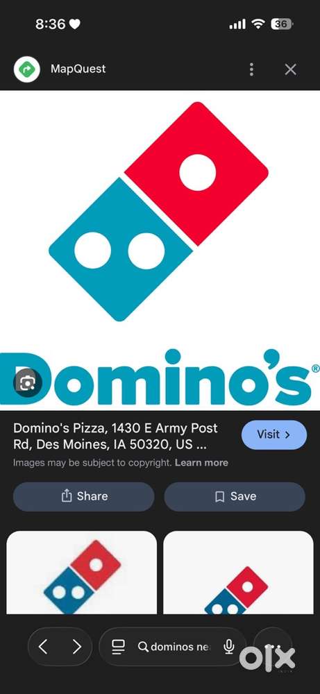 Dominos pizza