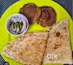 Veg kabab and Muglai Paratha Cook
