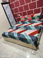King Size Double Bed with boxes
