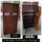 Dark brown shoe rack brand new