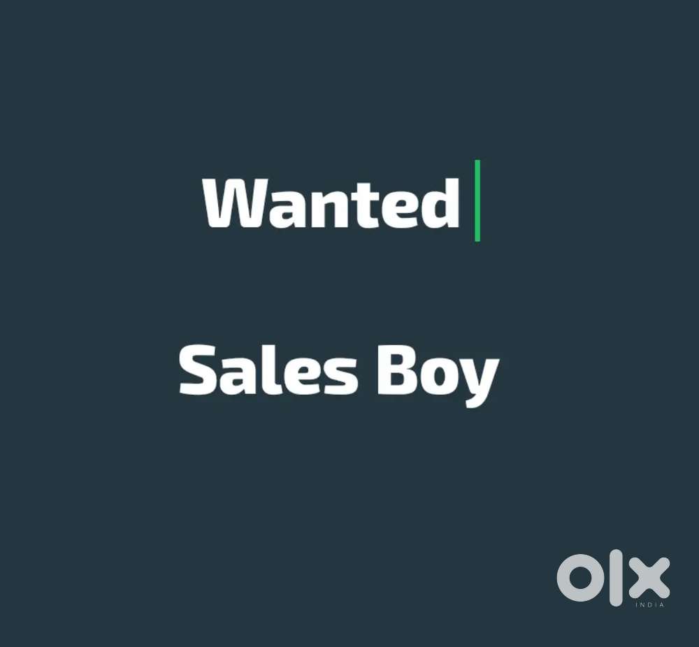 SALES Boy for Shop