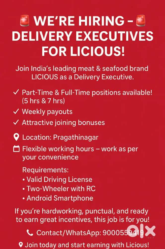 Delivery Executive in licious