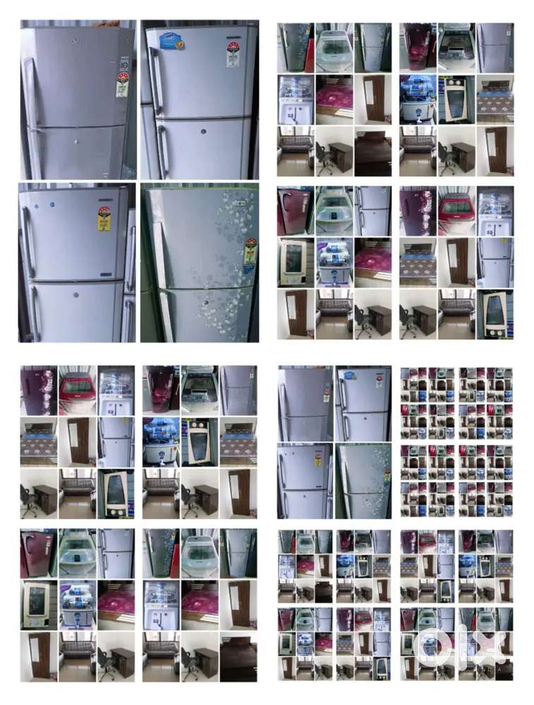 Fridge on washing machine on all furniture rent service