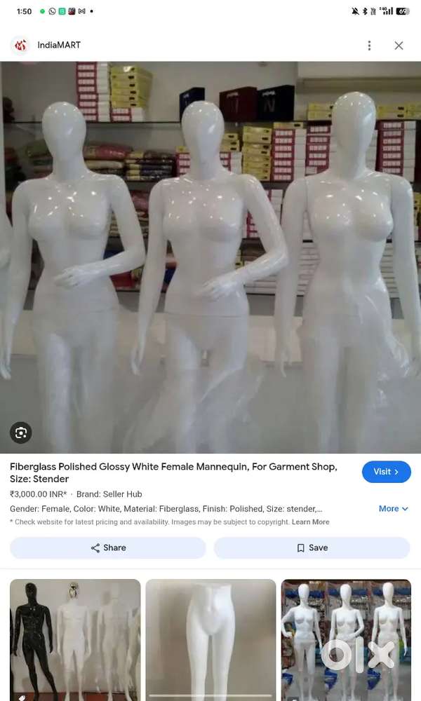 Men and women dummy like new