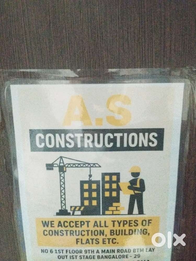 We handle all types of constructions