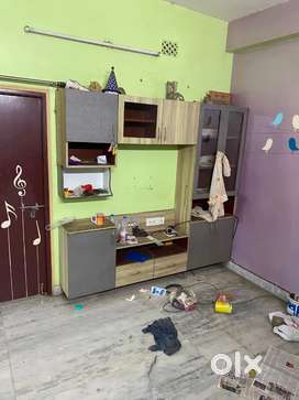 2 BHK semi furnished flat at a convenient location.