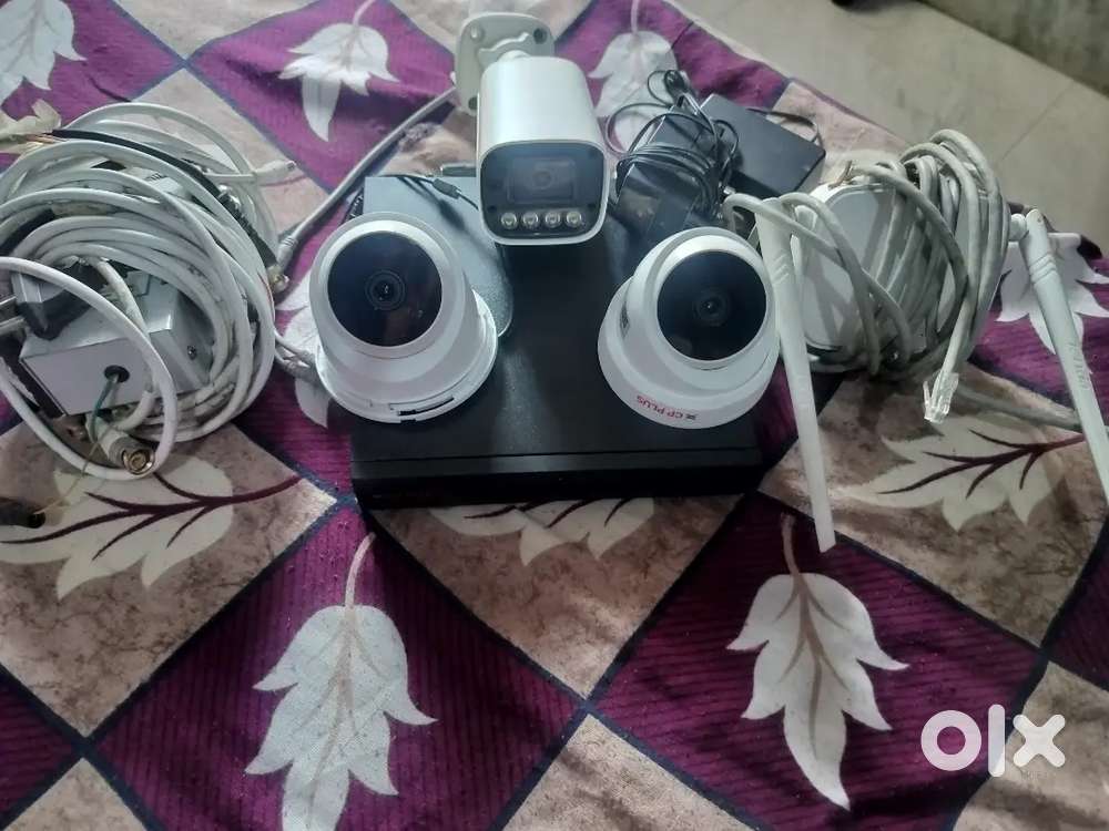 3 pcs CCTV camera