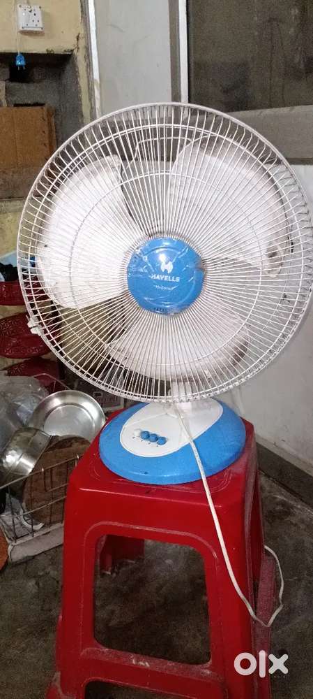 Havells table fan new condition
