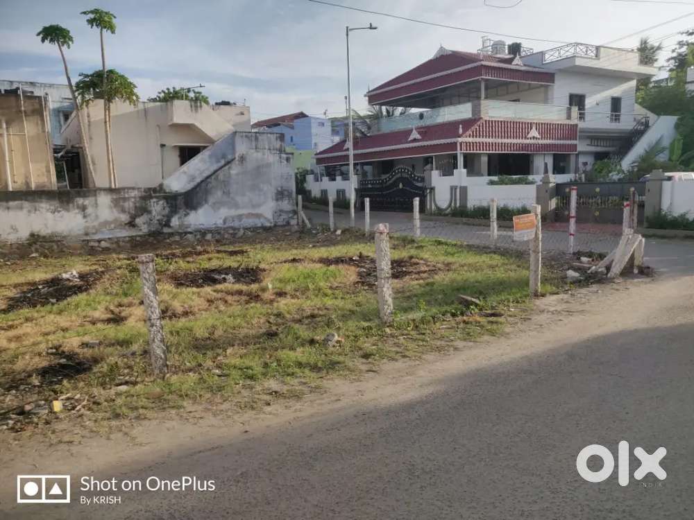 3.12 cent corner plot at balajiavenue thatchanallur tirunelveli