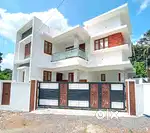 6 cent 2400 sqft 5 bed rooms newly in aluva choondy near rajagiri