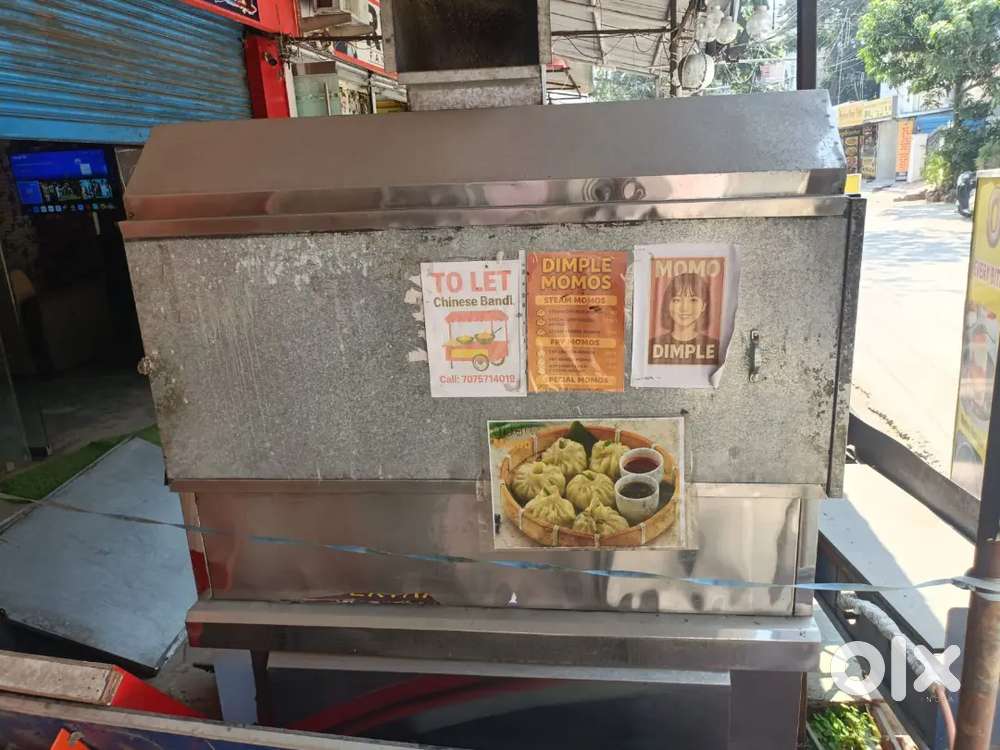 Fast food stole and staves