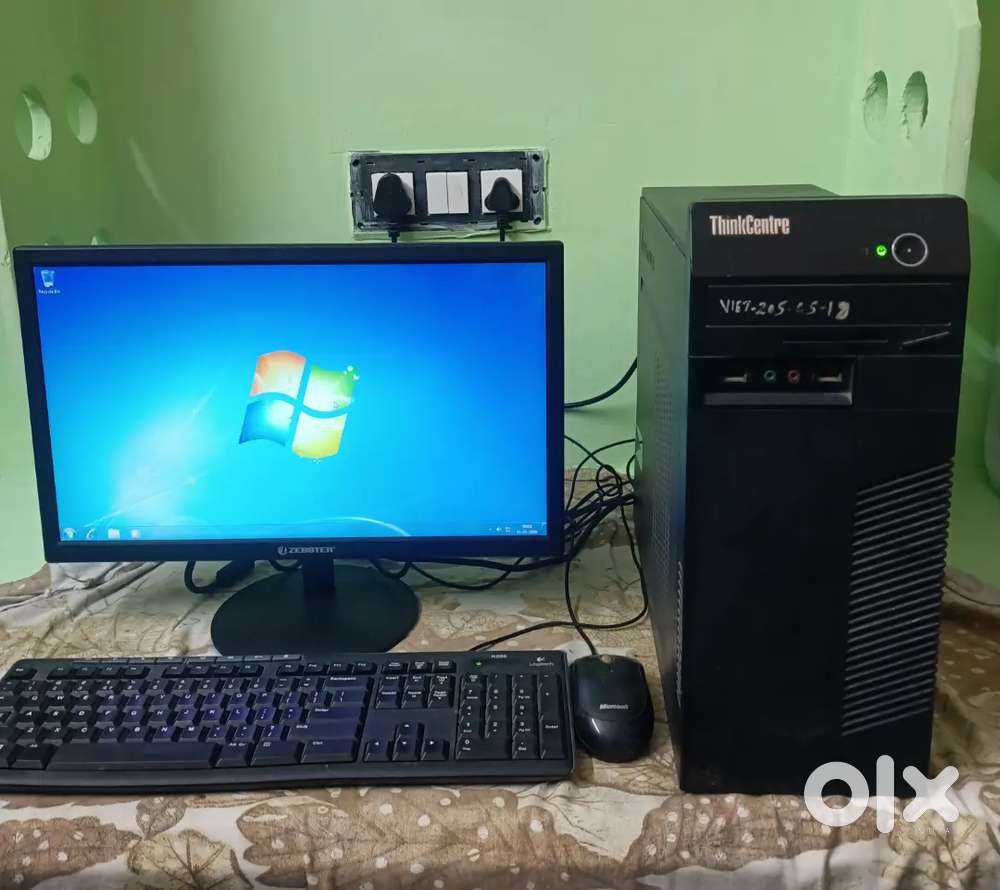 Lenovo full pc set good working condition