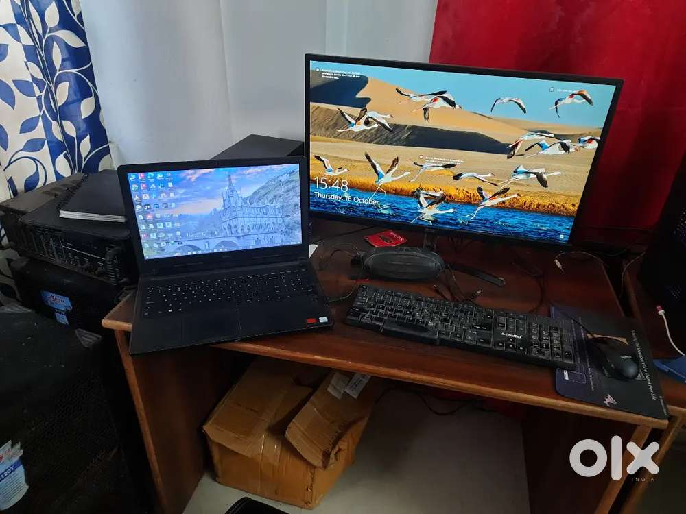 Dell i5 8th gen, 256gb ssd, 1tb hardisk, 16gb ram, 2gb graphics