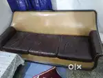 sofa set with large table and dressing table