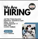 Female tele sales executive