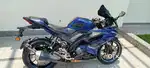 R15 V3 BS4 (Racing blue ), note- to contact me message me on WhatsApp