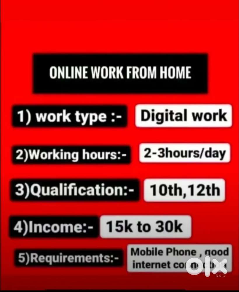 WORK FROM HOME