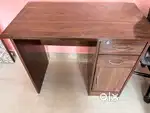 Study table with storage and lock