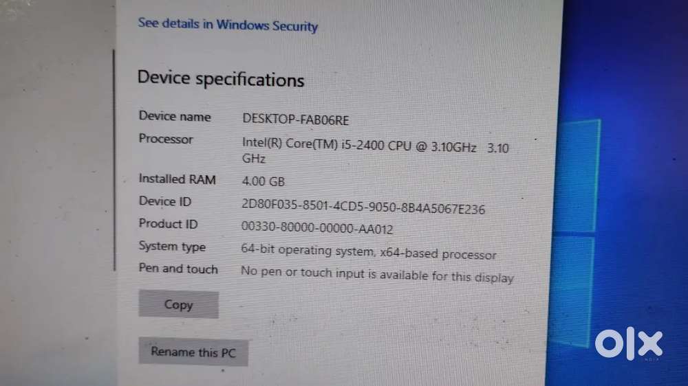 hp rp 5800
intel i5 2nd gen