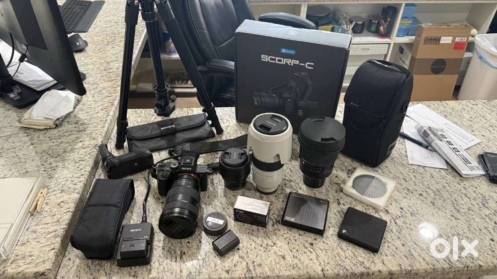 Sony Alpha a7R III Mirrorless Digital Camera, Lens, & Accessorie