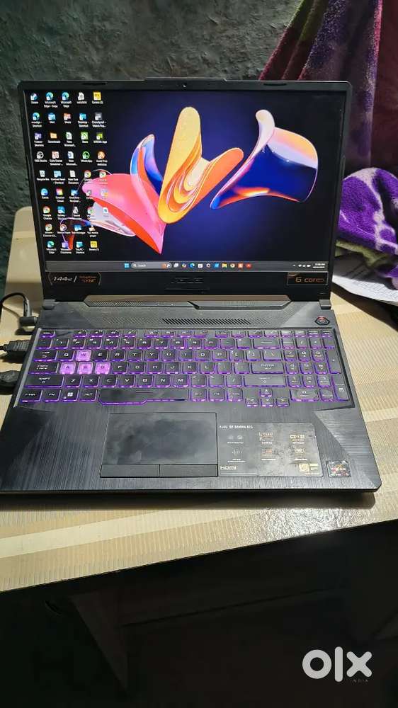 Asus tuf A15 gaming laptop Ryzen 5 4600h