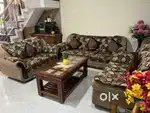Seven seater Sofa with Center Table