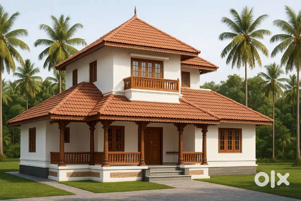 3.75 Cents & 2000 Sqft Kerala Style House At Raju Nagar Kuniyamuthur