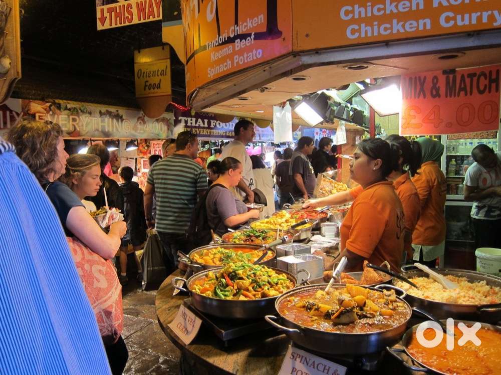 Salary Daily, for Street Food stall