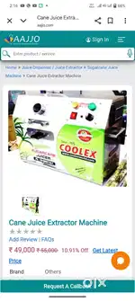 Sucarcane juice and cooldrink shop material available