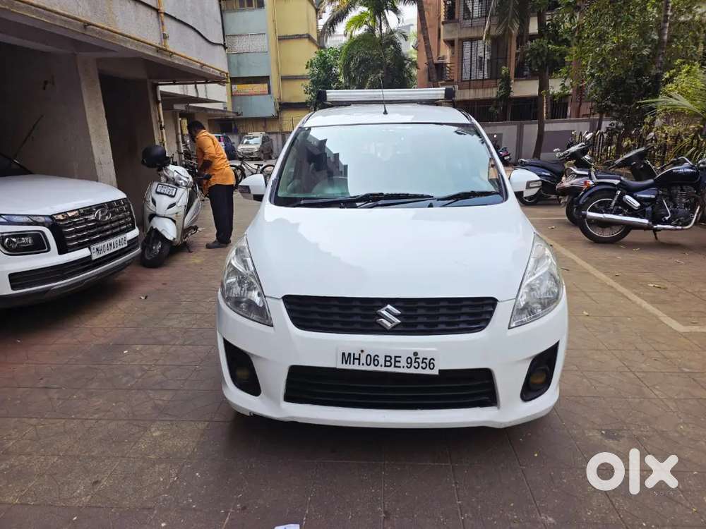 Maruti ertiga 2014 dec company green cng fitted
