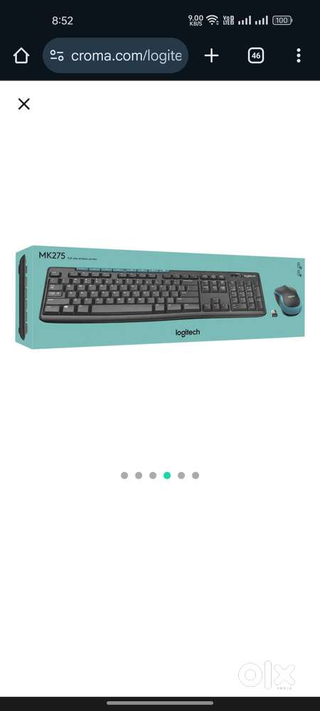 Logitech Keyboard with Mouse
