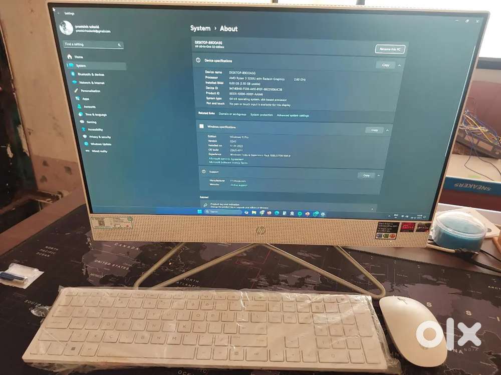 HP ALL IN ONE PC