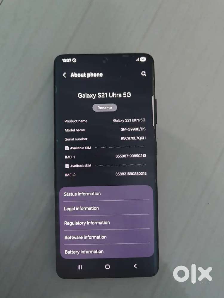 S21 ALTRA. 256GB