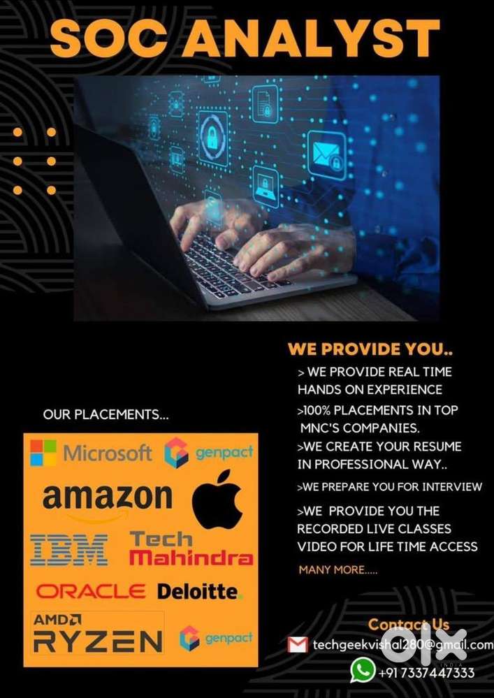 CYBERSECURITY REAL TIME TRAINING