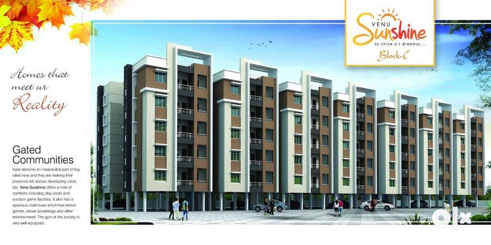 2 BHK 1155 SFT Flat for sale