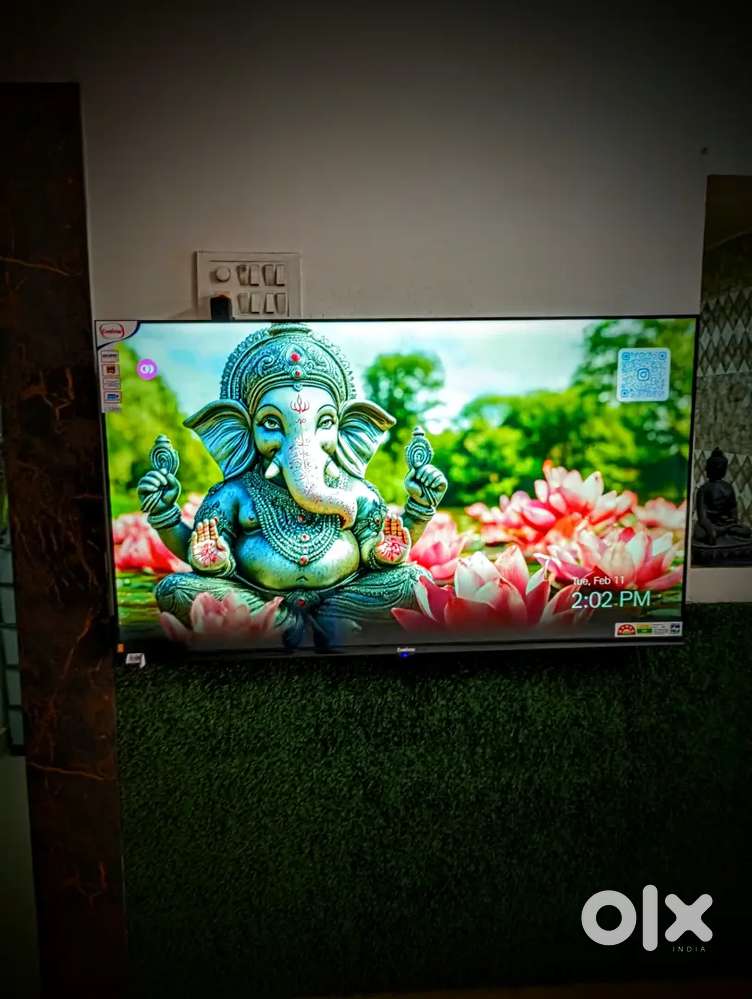 New sealpack 55 inch smart 4k qled tv available