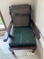 5 seater wooden sofa