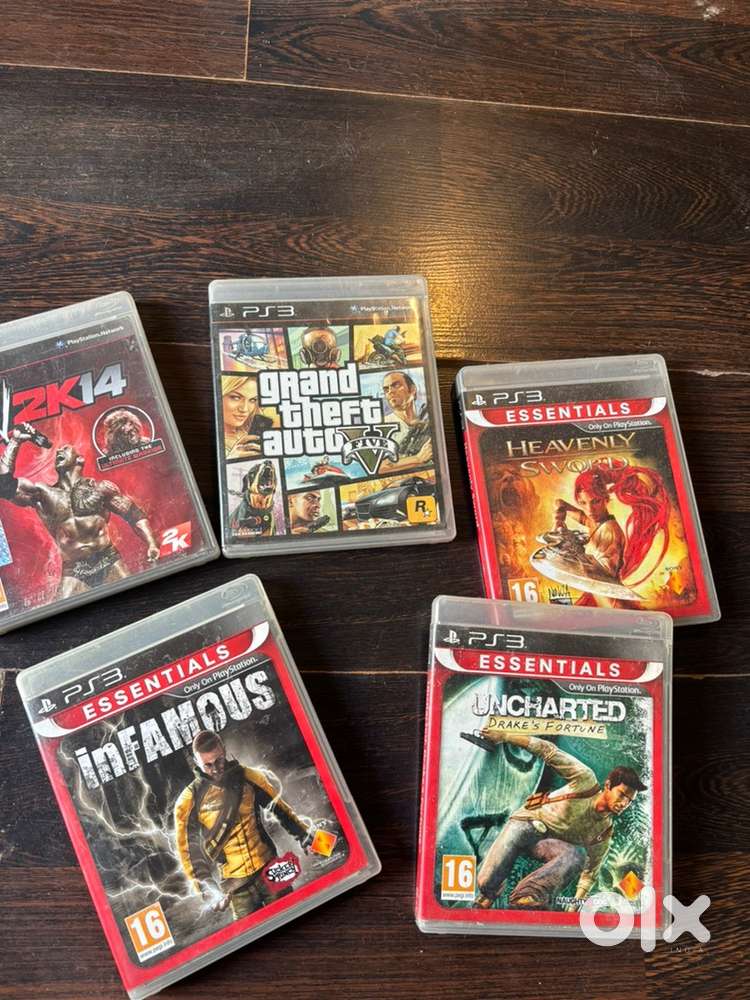 Gta 5 + 4 more games for PS3