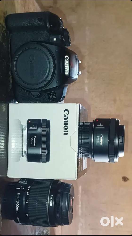 Canon 700d with 50mm lens