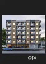 2 BHK Flat, Super spacious flat with modern amenities and huge balcony