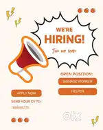 Signage worker