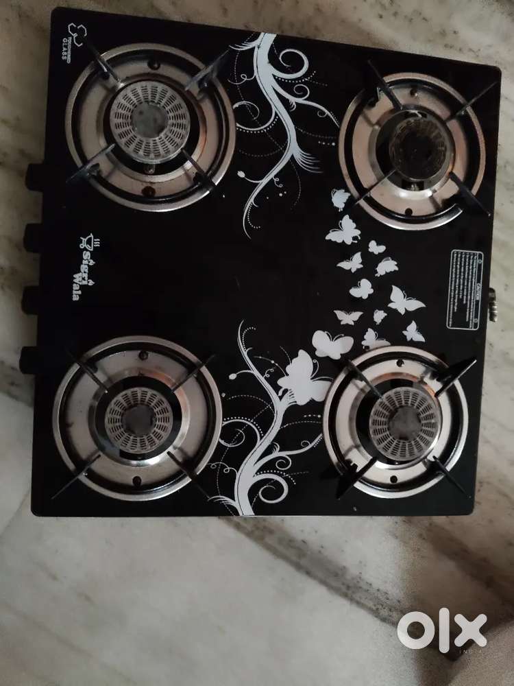 4 burner stove fully conditoned