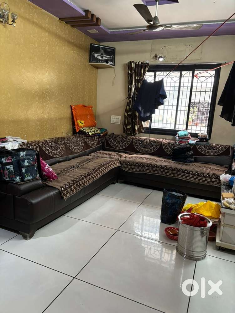 Leather sofa