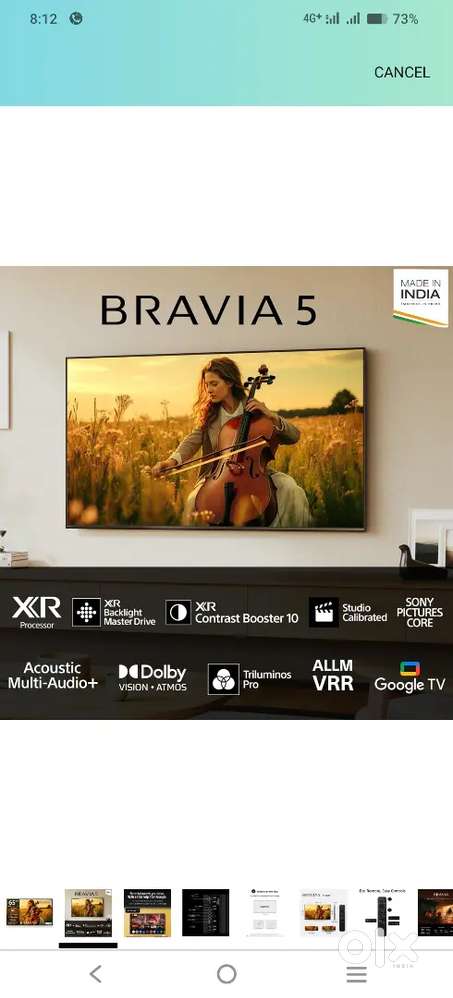 Sony mini oled 65 inch